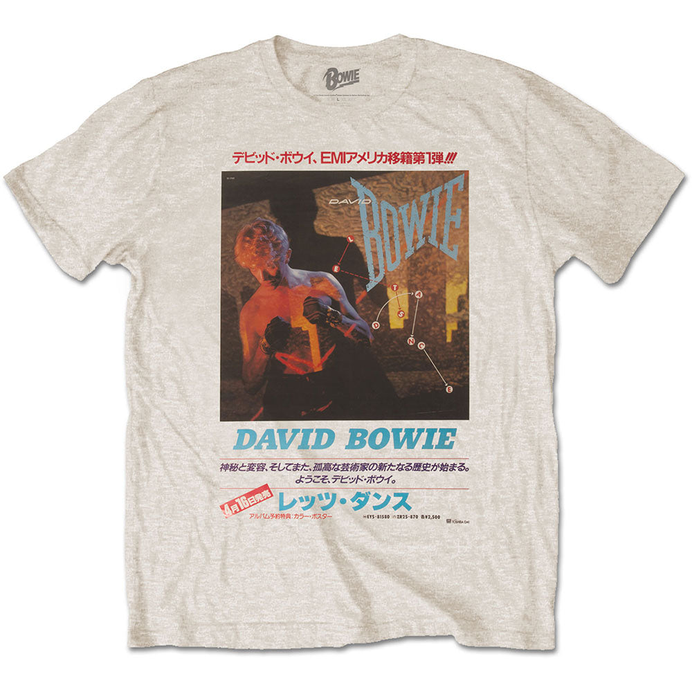 David Bowie - tshirt - Unisex - Short Sleeves - X-Large
