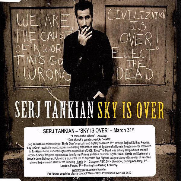 Serj Tankian - Sky Is Over - Used CD