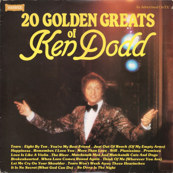 Ken Dodd - 20 Golden Greats Of - Used Vinyl Record