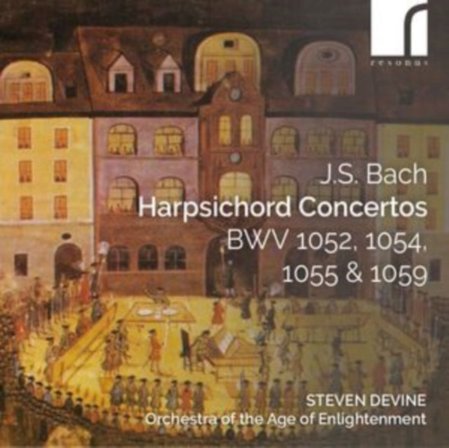 STEVEN DEVINE. ORCHE - J.S. BACH HARPSICHORD CONCERT - CD