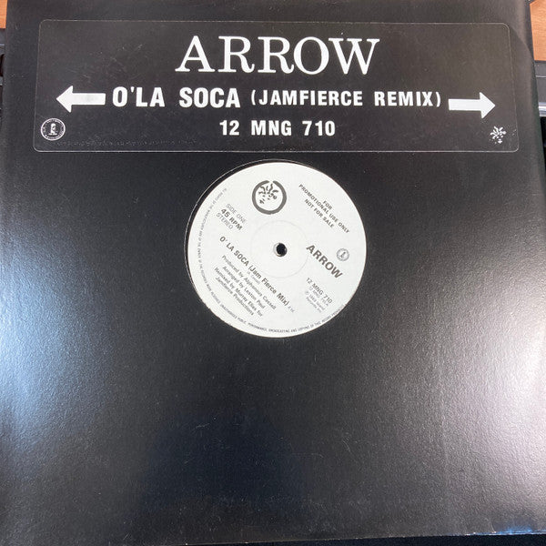 Arrow - O' La Soca - Used Vinyl Record 12"