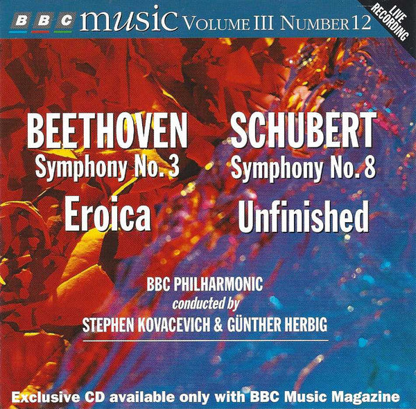 Ludwig Van Beethoven - Symphony No.3 Eroica / Symphony No.8 Unfinishe