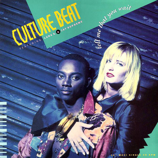 Culture Beat - Tell Me That You Wait - Used Vinyl Record 12"