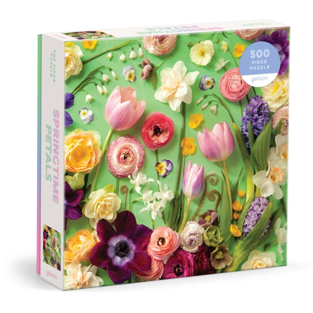 Galison - Springtime Petals 500 Piece Puzzle - New Jigsaw Puzzle