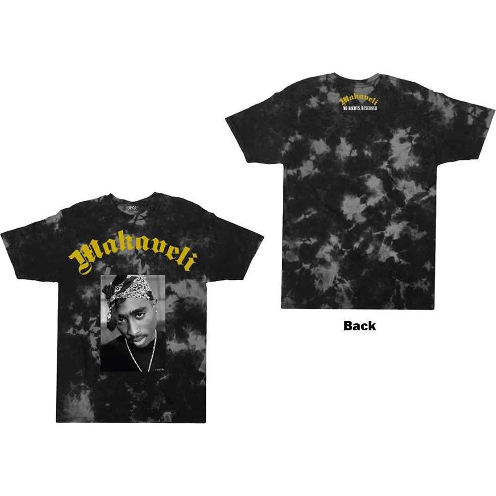 Tupac - tshirt - Unisex - Short Sleeves - XX-Large