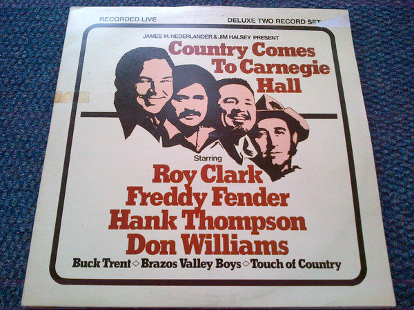 James M. Nederlander - Country Comes To Carnegie Hall - Used Vinyl R