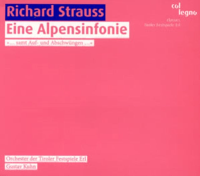STRAUSS - :EINE ALPENSINFONIE - CD