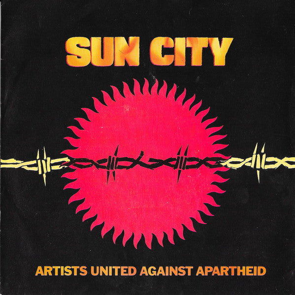 Artists United Again - Sun City - Used Vinyl Record 7"
