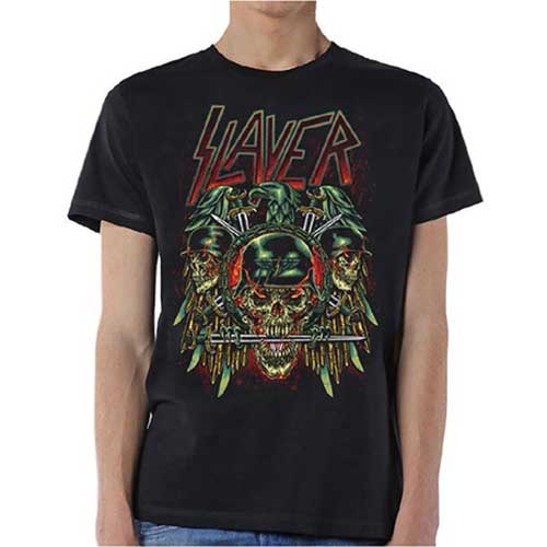 Slayer - tshirt - Unisex - Short Sleeves - Large