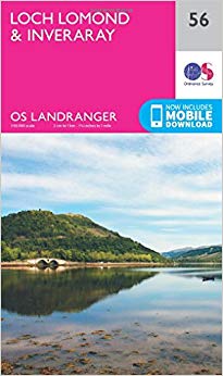Ordnance Survey - Loch Lomond & Inveraray : 056 - New Sheet map