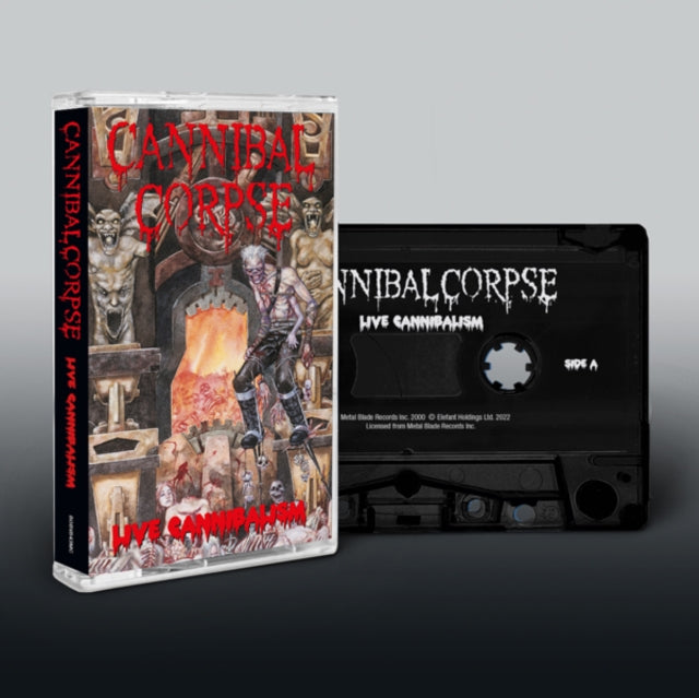 CANNIBAL CORPSE - LIVE CANNIBALISM - New Cassette