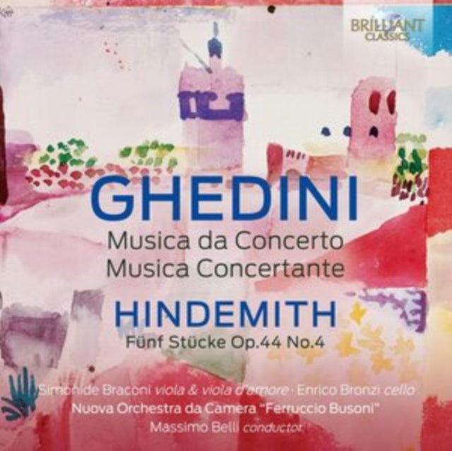 NUOVA ORCHESTRA DA C - GHEDINI MUSICA DA CONCERTO M - CD
