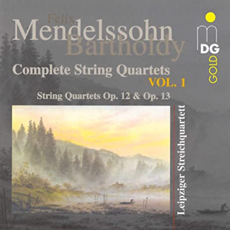 MENDELSSOHN - LEIPZIGER STREICHQUARTETT - CD
