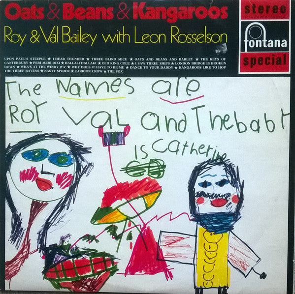 Roy Bailey - Oats & Beans & Kangaroos - Used Vinyl Record