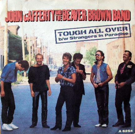 John Cafferty And Th - Tough All Over - Used Vinyl Record 7"