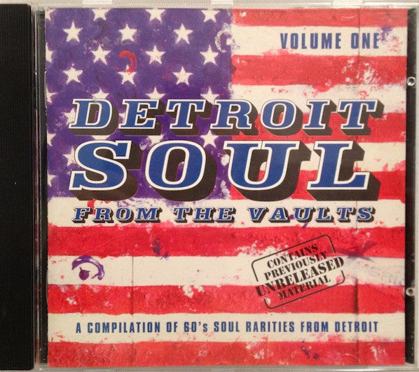 Various - Detroit Soul - From The Vaults Volume One - Used CD