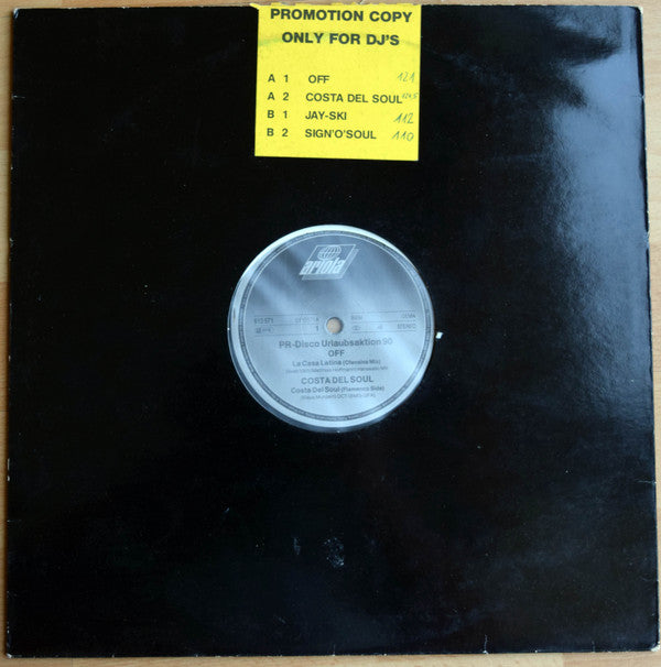 Various - PR-Disco Urlaubsaktion 90 - Used Vinyl Record 12"