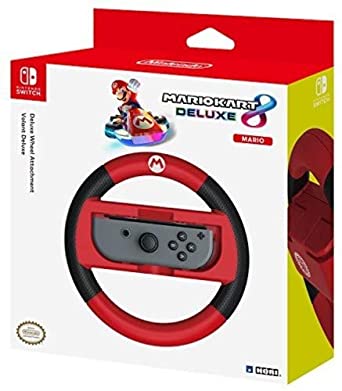 HORI Nintendo Switch Mario Kart 8 Deluxe Wheel (Mario) /Switch - New