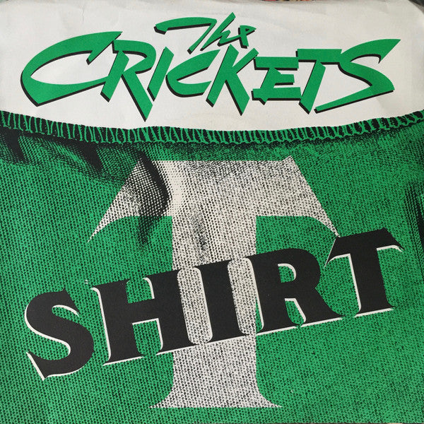 Crickets - T-Shirt - Used Vinyl Record 7"