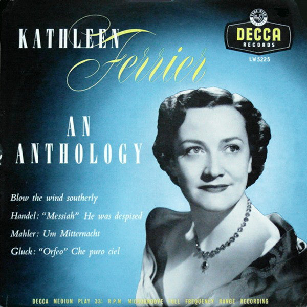 Kathleen Ferrier - An Anthology - Used Vinyl Record
