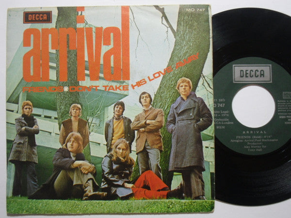 Arrival - Friends / Don't Take His Love Away - Used Vinyl Record 7"