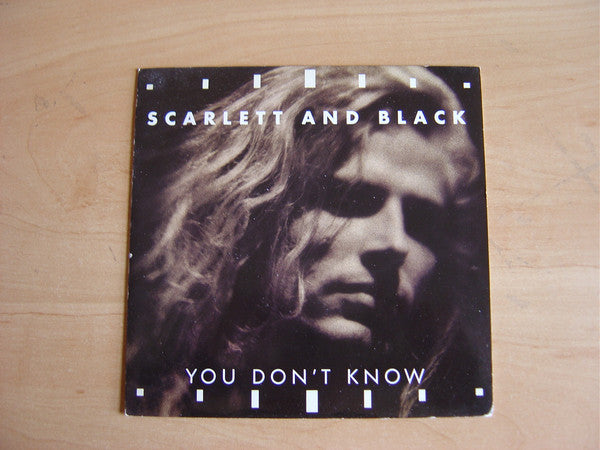 Scarlett & Black - You Don't Know - Used Vinyl Record 7"