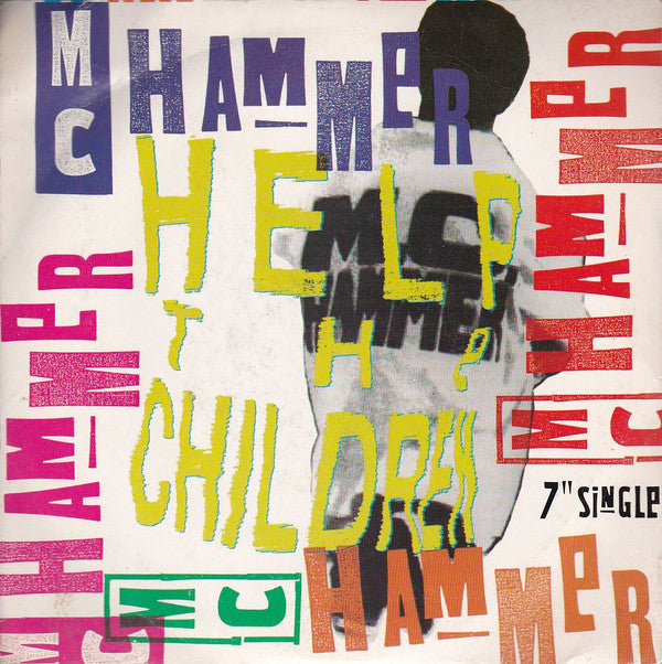 MC Hammer - Help The Children - Used Vinyl Record 7"
