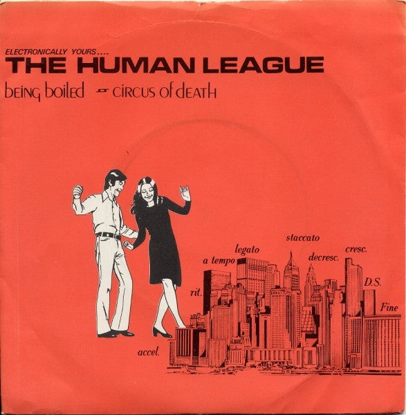 Human League - Being Boiled / Circus Of Death - Used Vinyl Record 7"