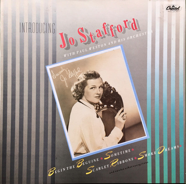 Jo Stafford - Introducing - Used Vinyl Record