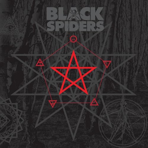 BLACK SPIDERS - (BROWN VINYL) - Vinyl Record