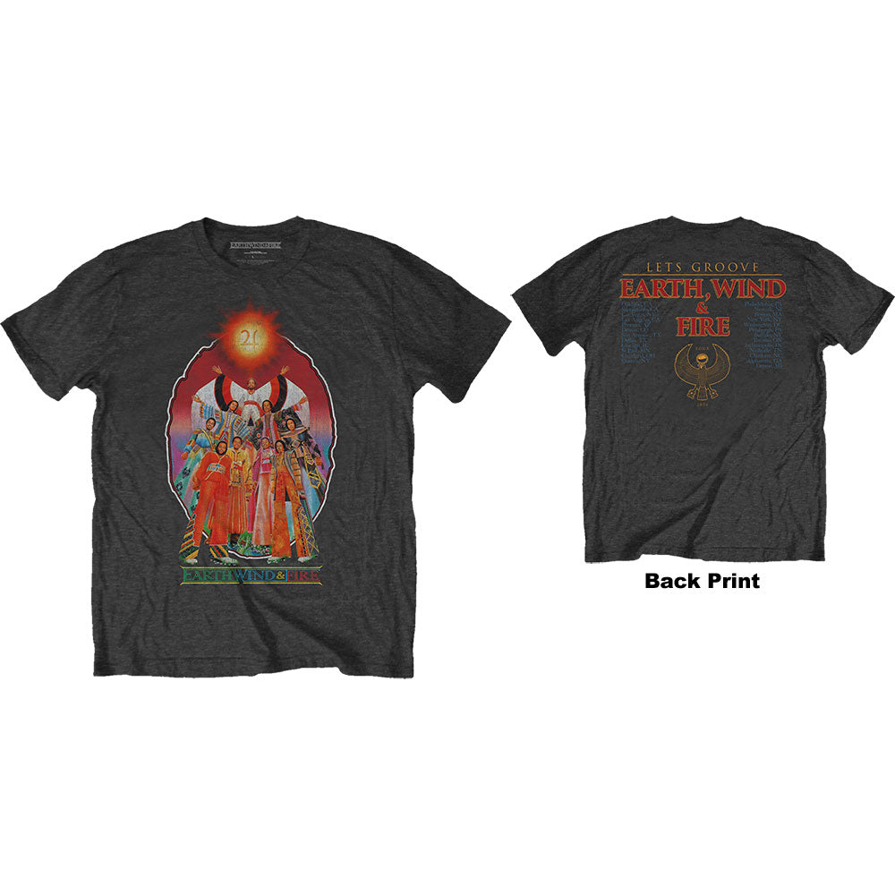 Earth Wind & Fire - tshirt - Unisex - Short Sleeves - Small