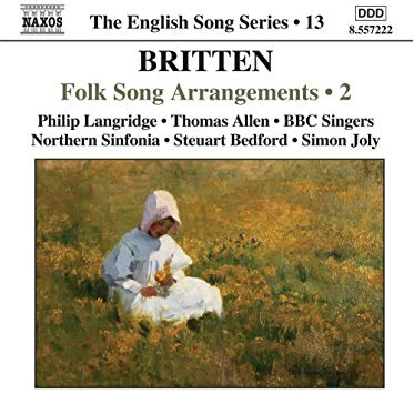 Benjamin Britten - Folk Song Arrangements Vol. 2 (Joly Bbc Singers Langr