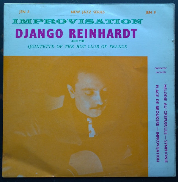Django Reinhardt - Improvisation - Used Vinyl Record 7"
