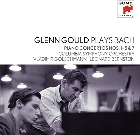 Gould - plays Bach: Piano Concertos Nos. 1 - 5 - CD LONGPLAY