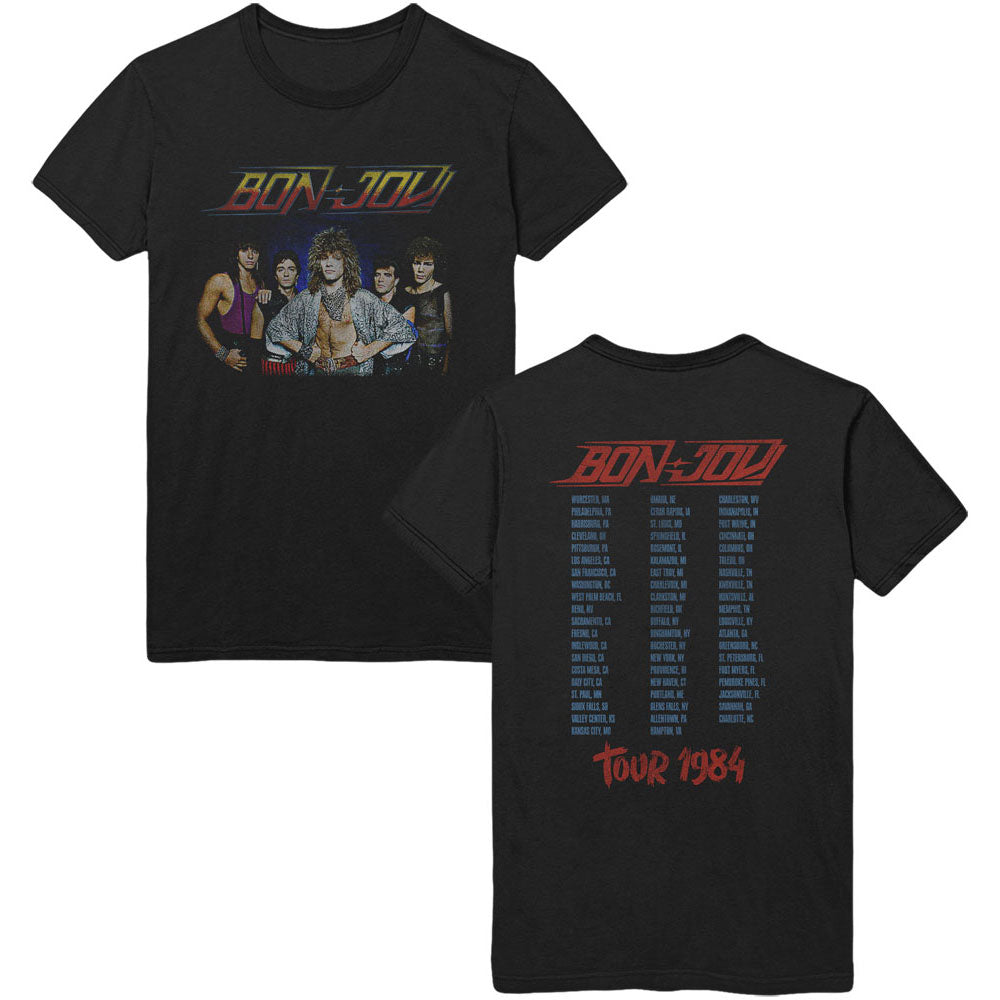 Bon Jovi - tshirt - Unisex - Short Sleeves - Small