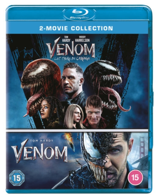 Venom 1 & 2: (2018) & Let There Be Carnage - Blu-ray