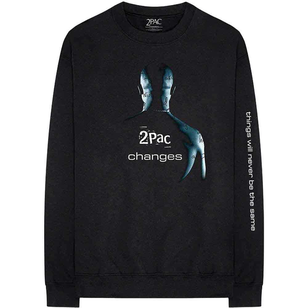 Tupac - tshirt - Unisex - Long Sleeves - Large