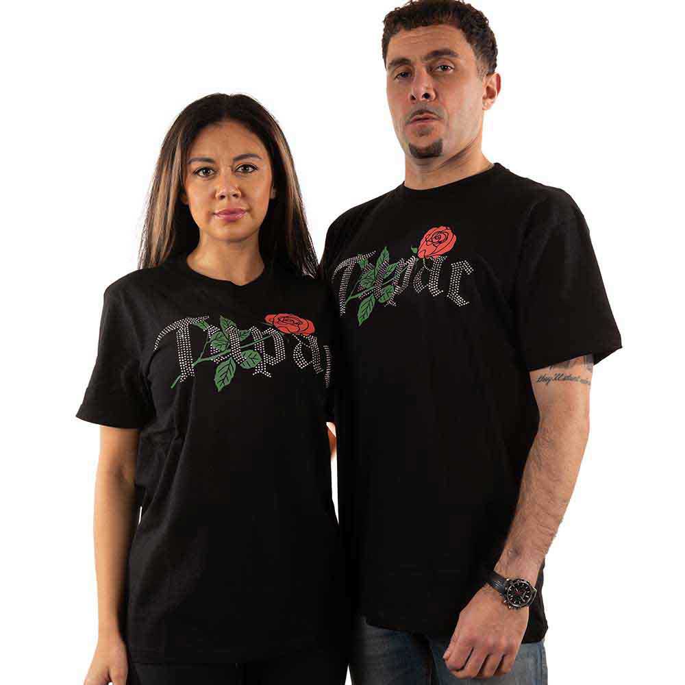 Tupac - tshirt - Unisex - Short Sleeves - Large