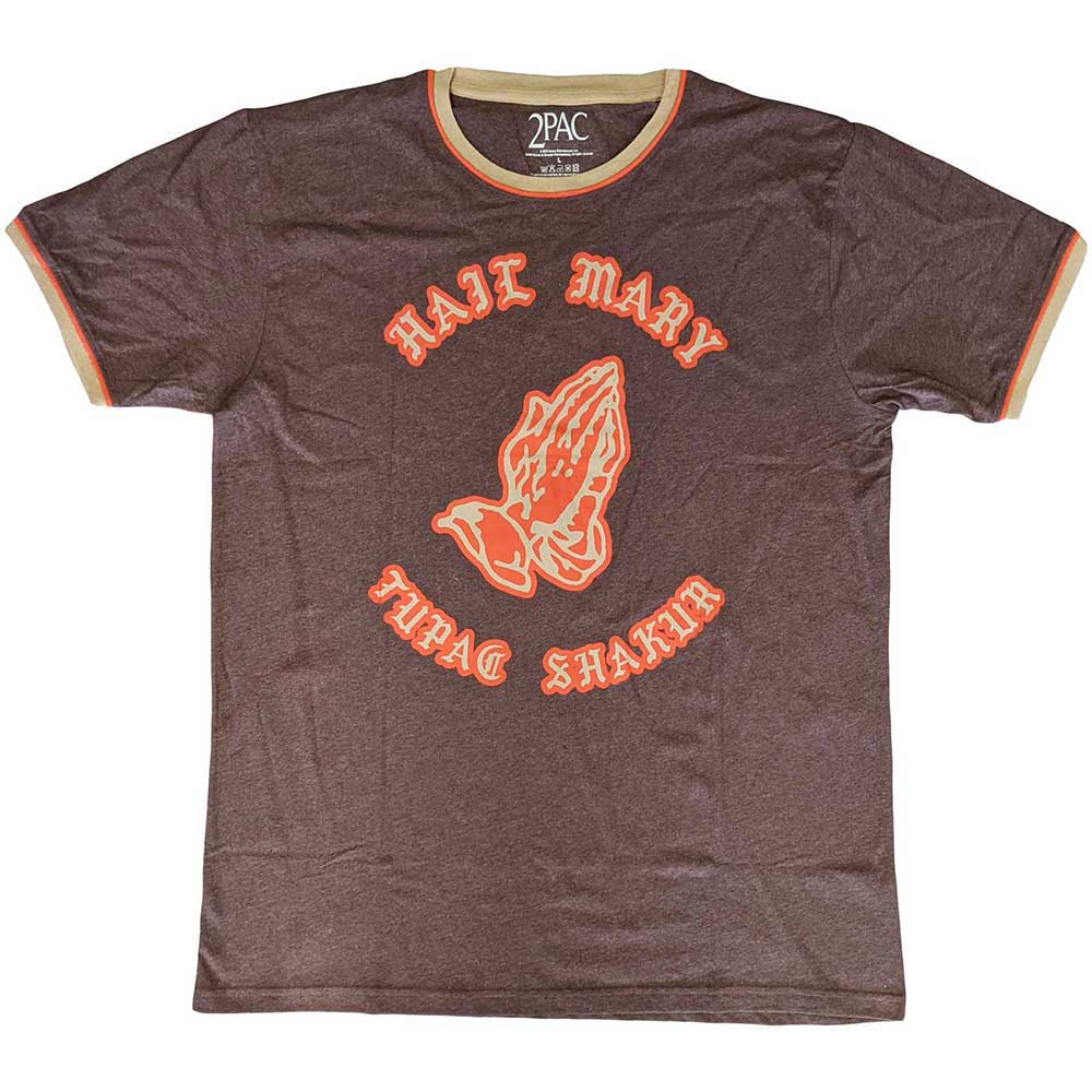 Tupac - tshirt - Unisex - Short Sleeves - Hail Mary - Large