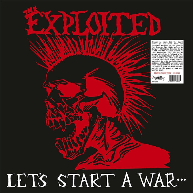 EXPLOITED - Lets Start A War... ...Said Maggie One Day (Coloured Vinyl