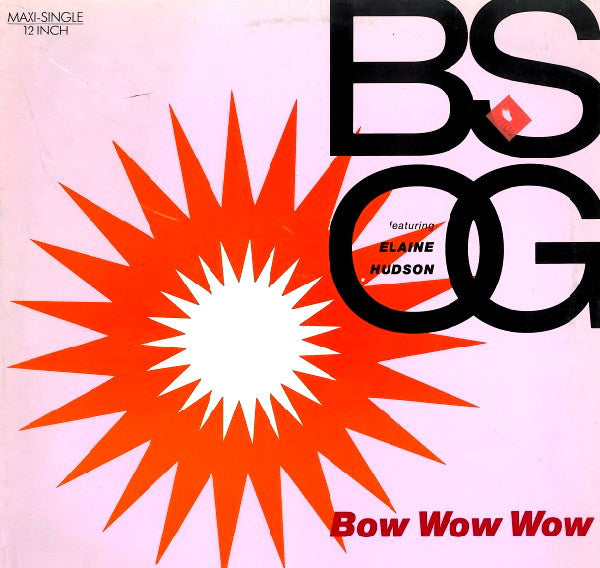 B.S.O.G. - Bow Wow Wow - Used Vinyl Record 12"