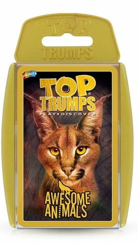 Awesome Animals Top - Top Trumps Classics Awesome Animals /Toys - New