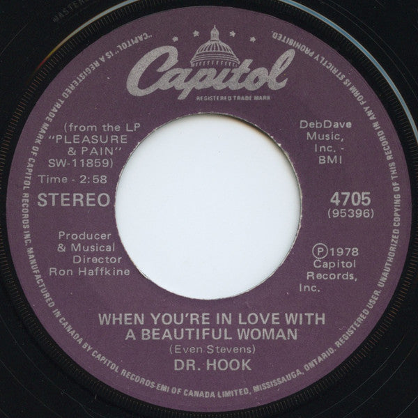 Dr. Hook - When You're In Love With A Beautiful Woman - Used Vinyl Re