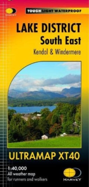 Lake District South East Ultramap : Kendal & Windermere - New Sheet ma