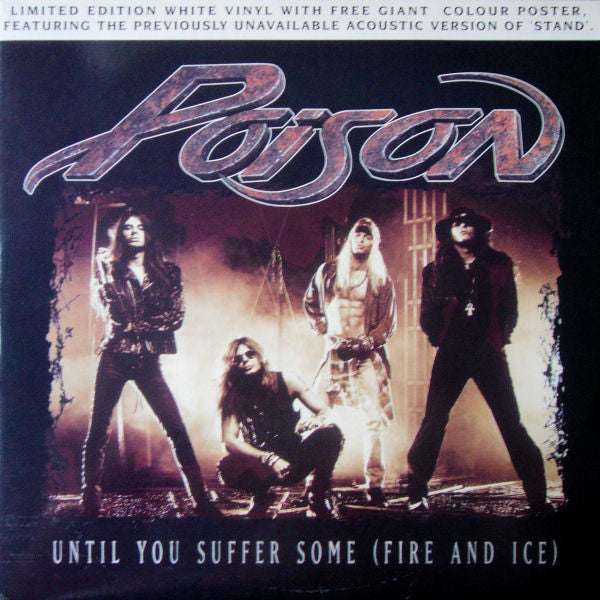 Poison - Until You Suffer Some (Fire And Ice) - Used Vinyl Record 12"