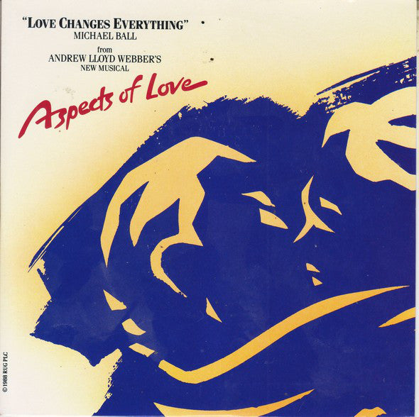 Michael Ball - Love Changes Everything - Used Vinyl Record 7"