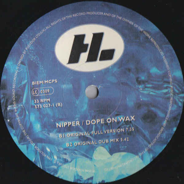 Nipper - Dope On Wax - Used Vinyl Record 12"