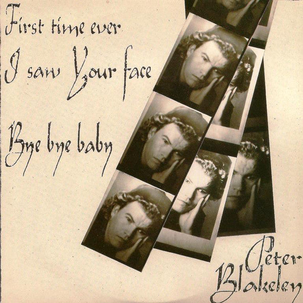 Peter Blakeley - First Time Ever I Saw Your Face - Used Vinyl Record
