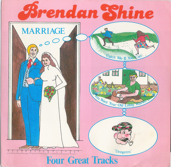Brendan Shine - Four Great Tracks - Used Vinyl Record 7"