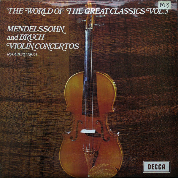 Ruggiero Ricci - World Of The Greatest Classics Vol.3 - Used Vinyl Re